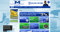 Desktop Screenshot of emsgarage.co.uk